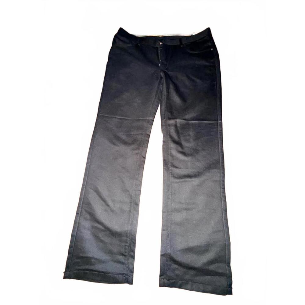 Platini Black‎ Pants 36x30 colorful stitching